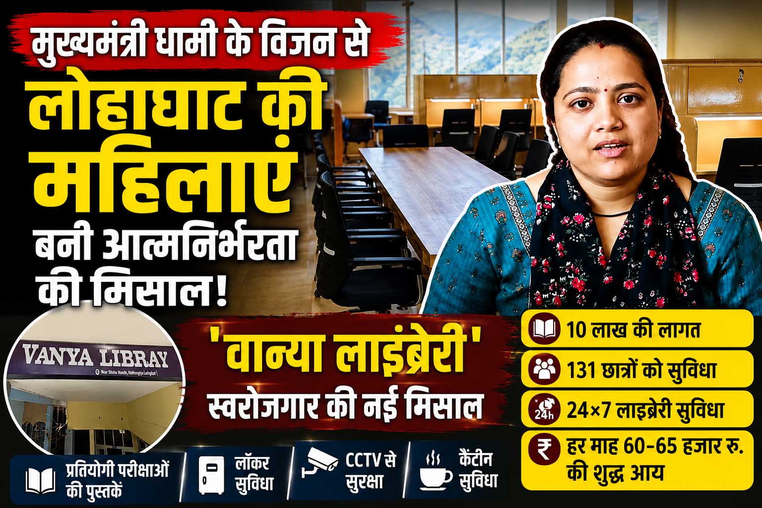चम्पावत की महिलाओं ने रची आत्मनिर्भरता की नई कहानी, लोहाघाट की 'वान्या लाइब्रेरी' बनी स्वरोजगार की मिसाल